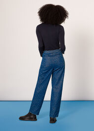 Tangle Check Denim Trouser
