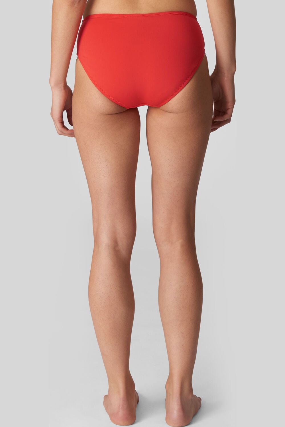 Cali Frill Pant Red