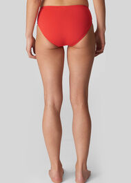 Cali Frill Pant Red