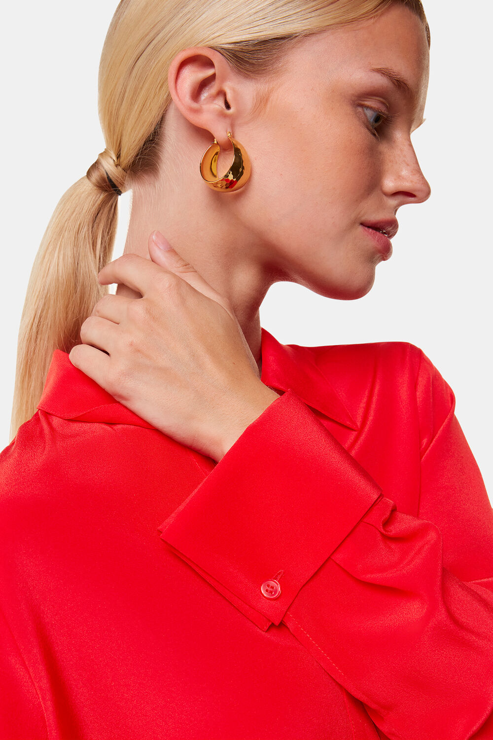Red Ultimate Silk Shirt