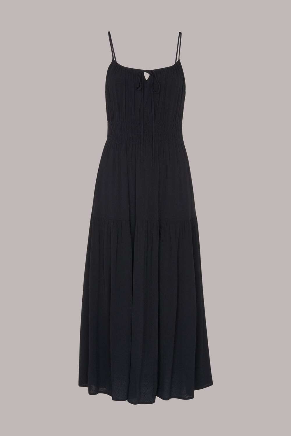 Gracie Crepe Smocked Dress
