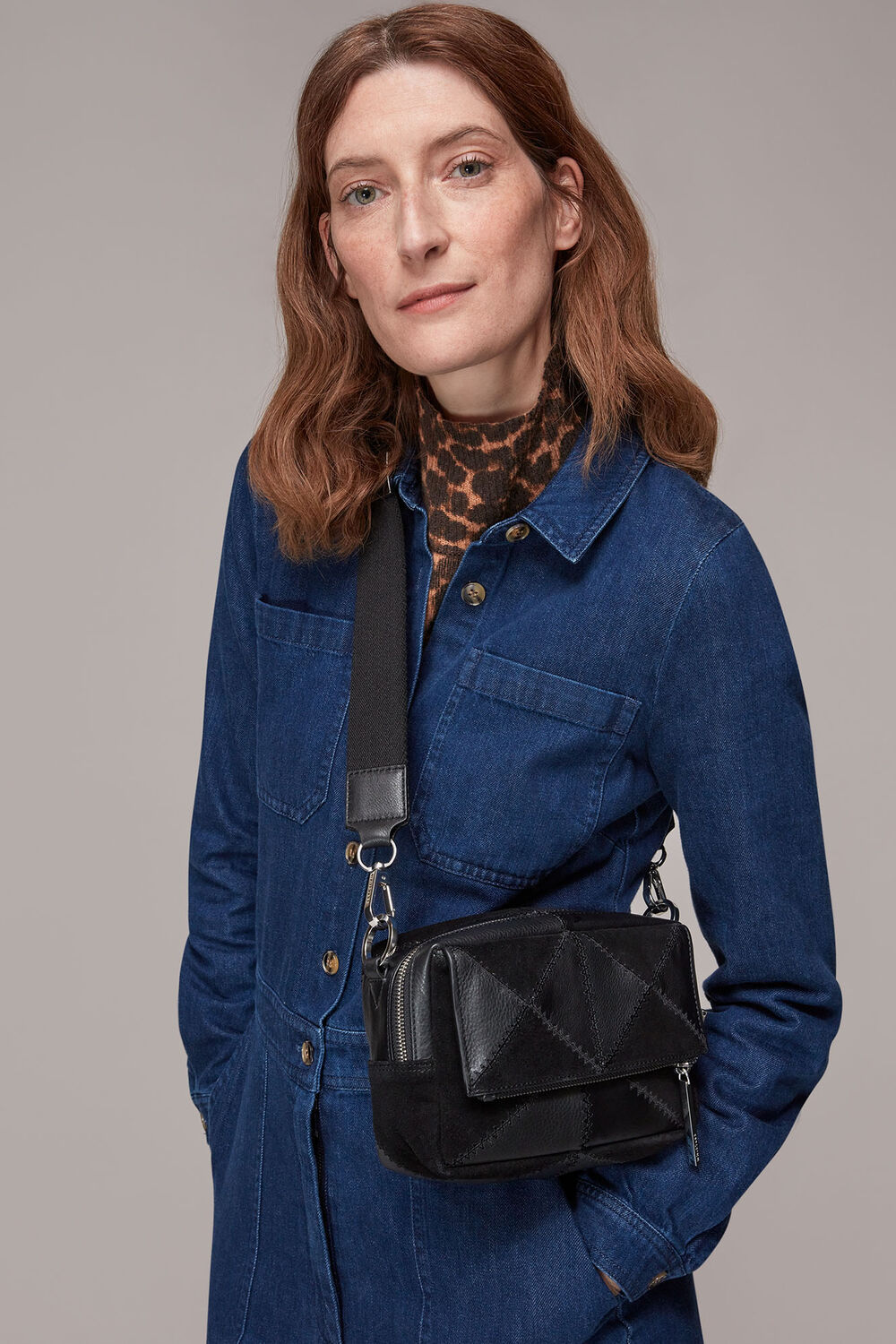 Bibi Patchwork Crossbody Bag