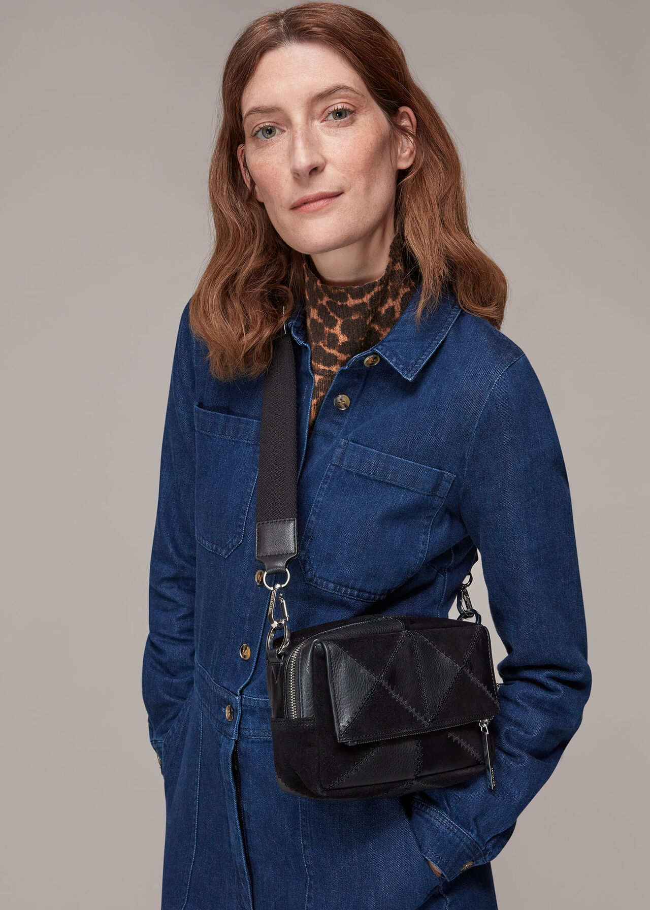 Bibi Patchwork Crossbody Bag