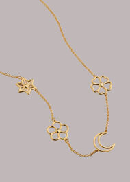 Moon Floral Necklace