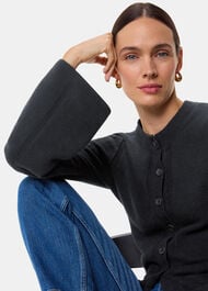 Wide Sleeve Detail Cardigan