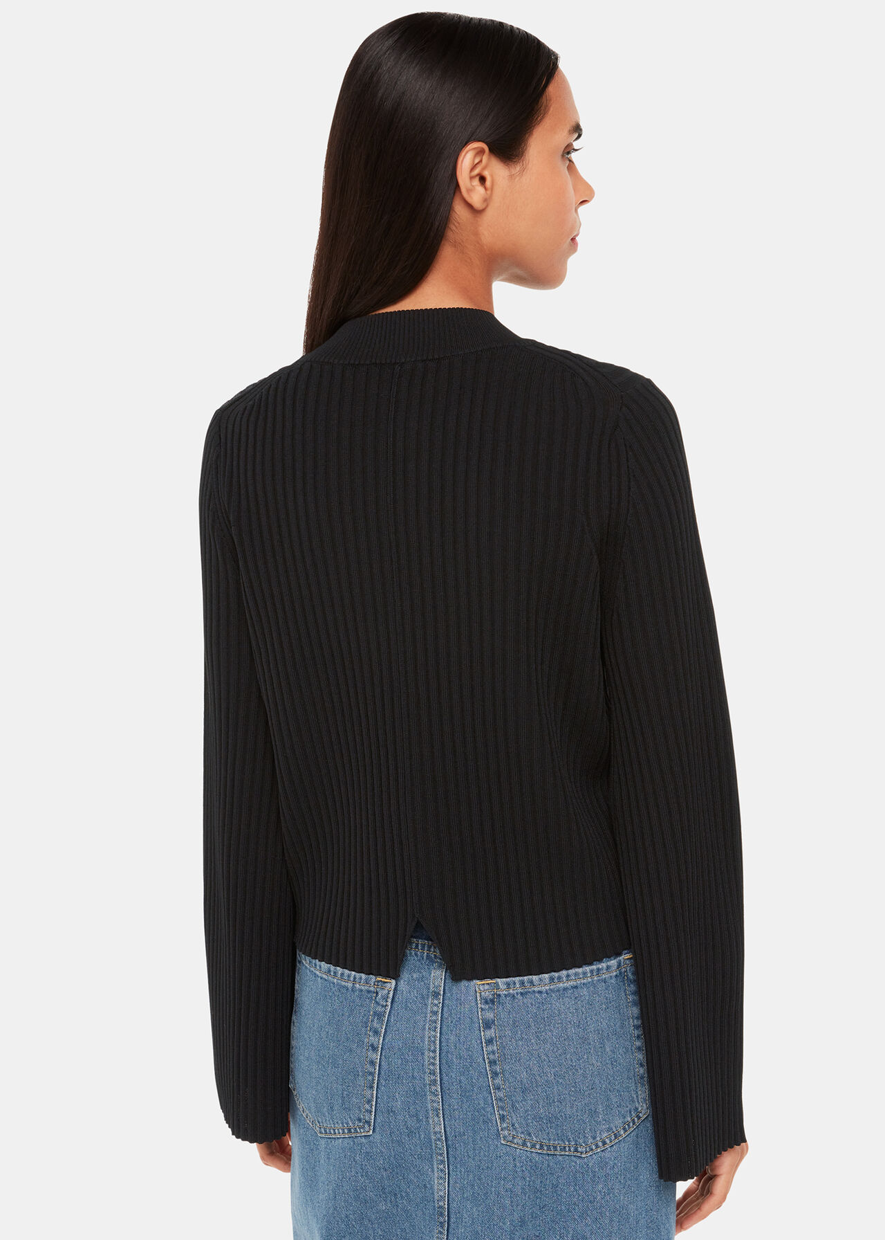 Fluted Sleeve Tunic