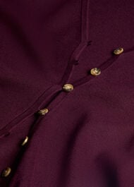 Short Sleeve Button Front Knit