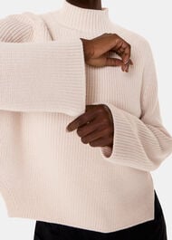 Wool Mix Side Detail Knit