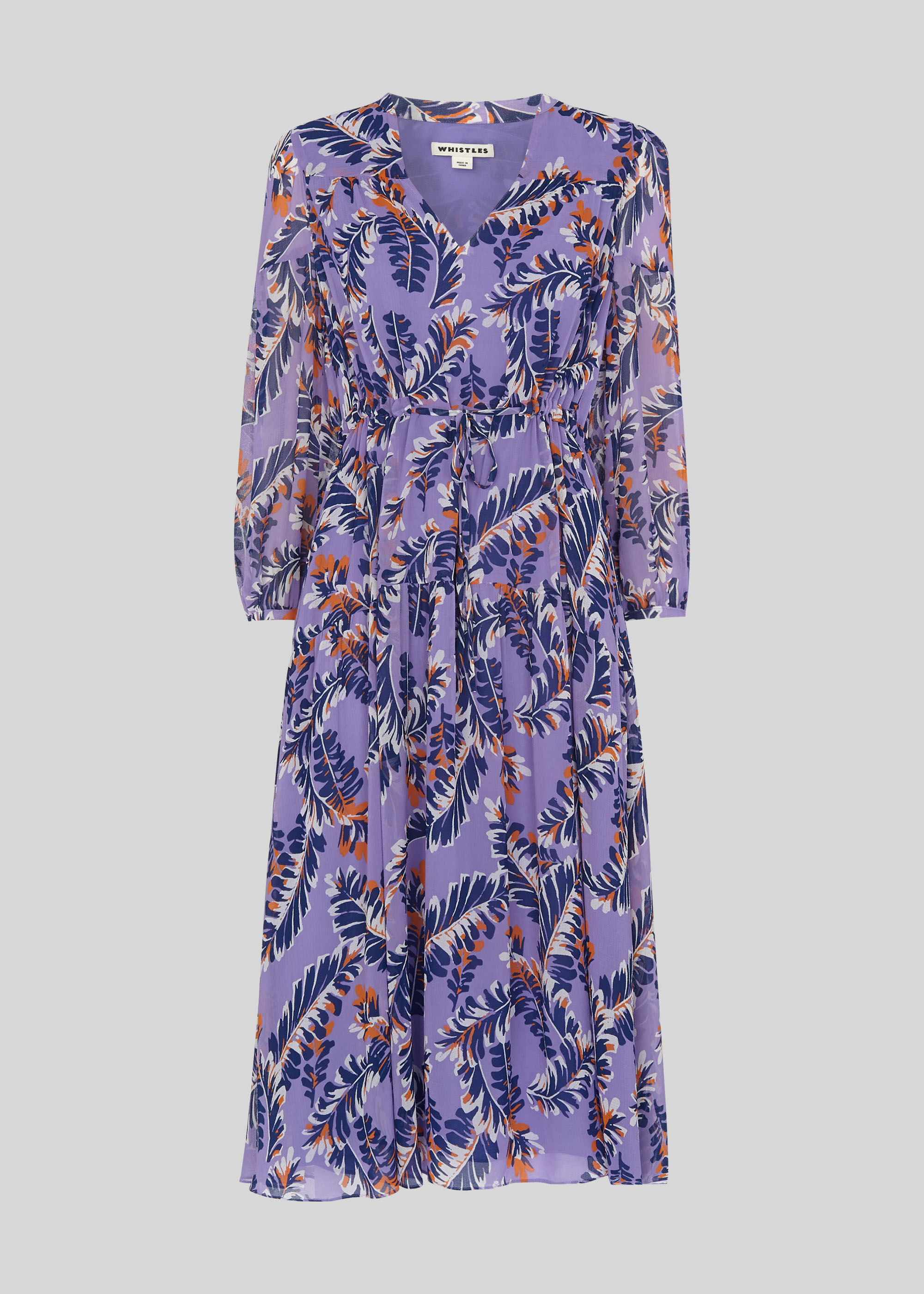 Whistles josephine print wrap outlet dress