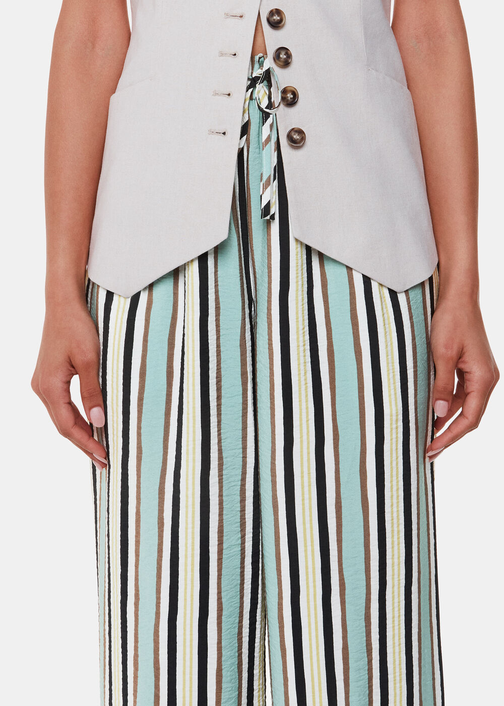 Vertical Stripe Nicola Trouser