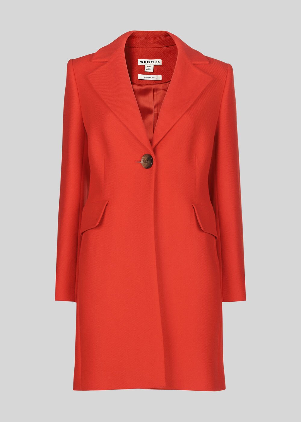 Clara Short Wool Coat