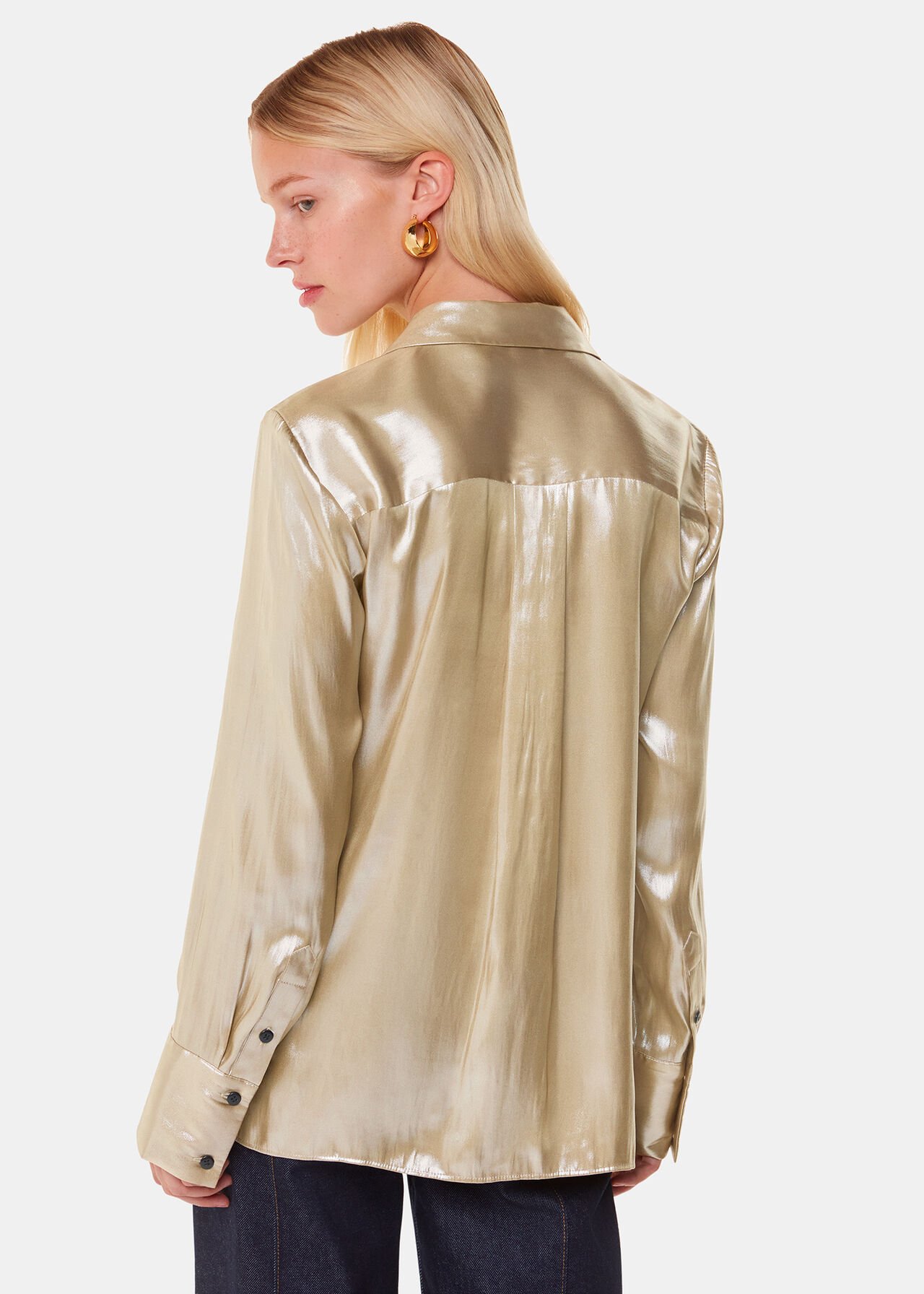 Lucie Metallic Shirt
