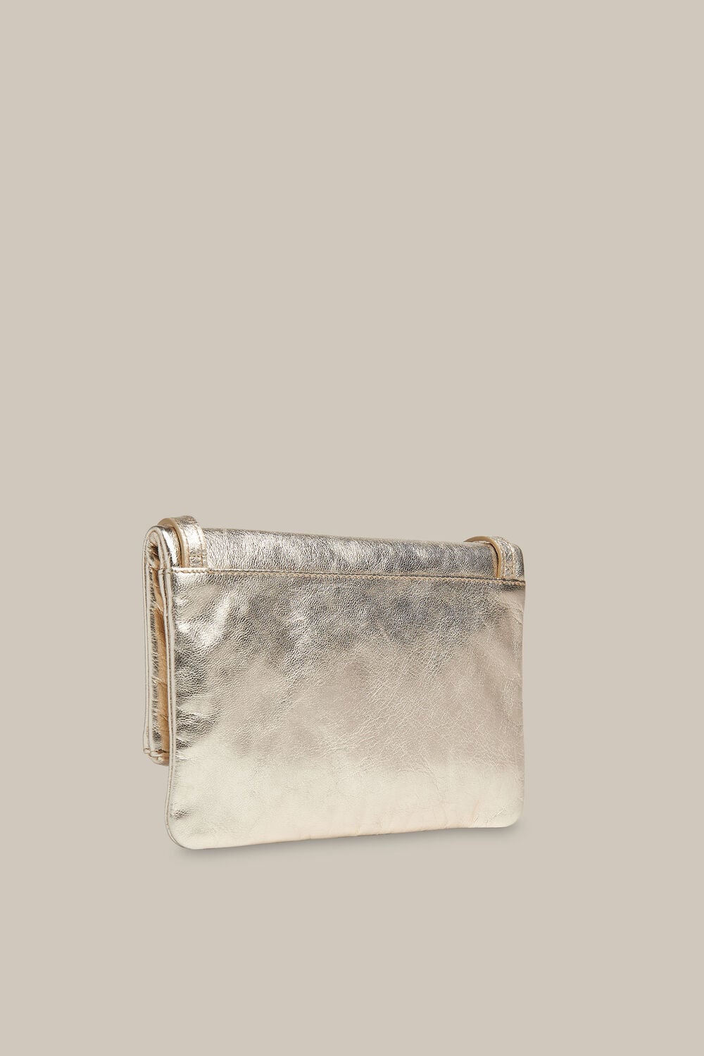 Issy Mini Foldover Bag Gold/Multi