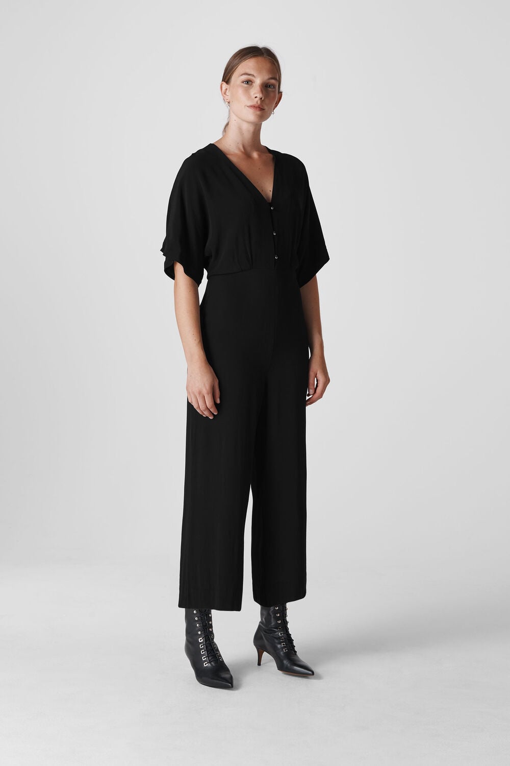 Fernanda Button Jumpsuit