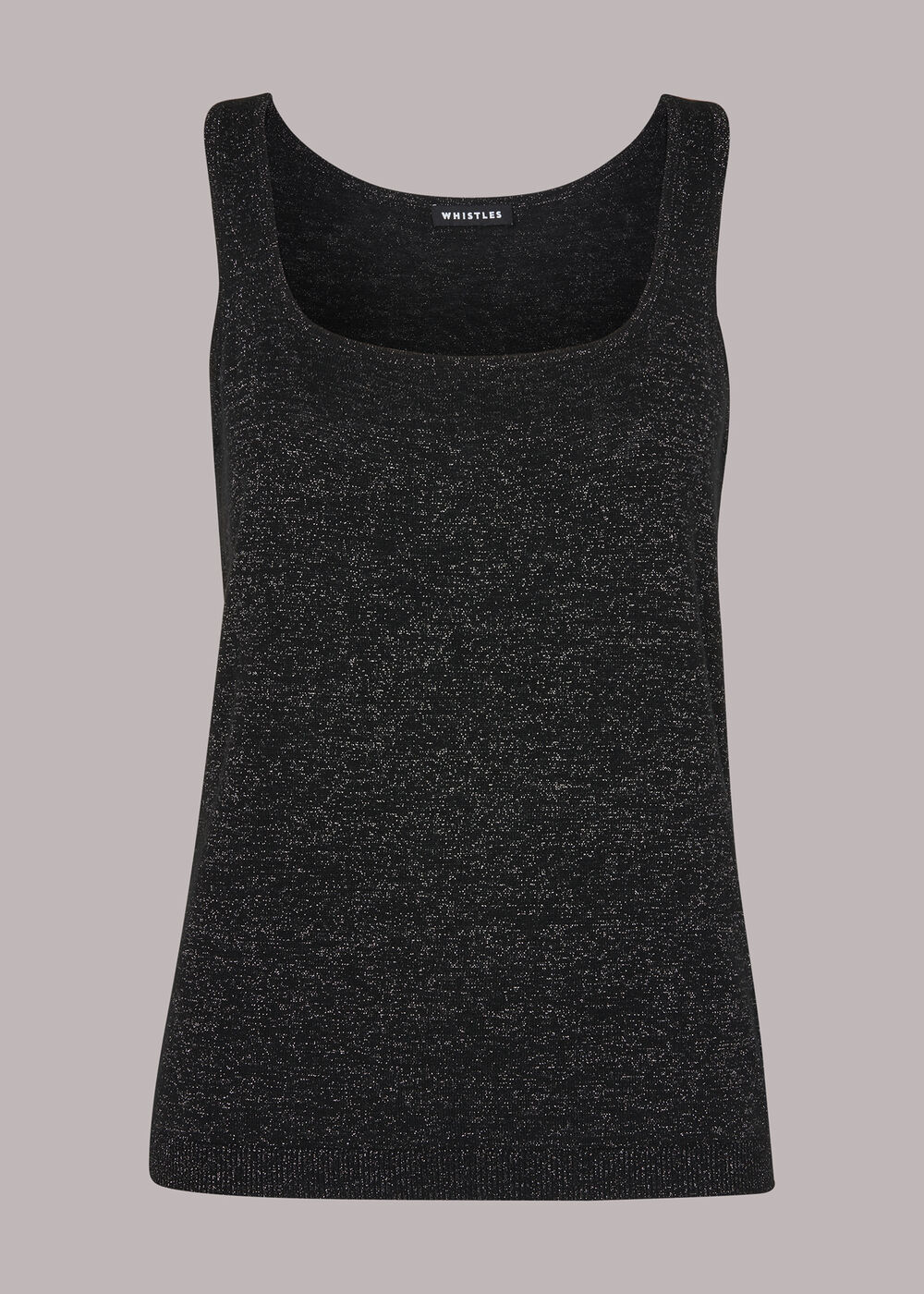 Sparkle Square Neck Knit