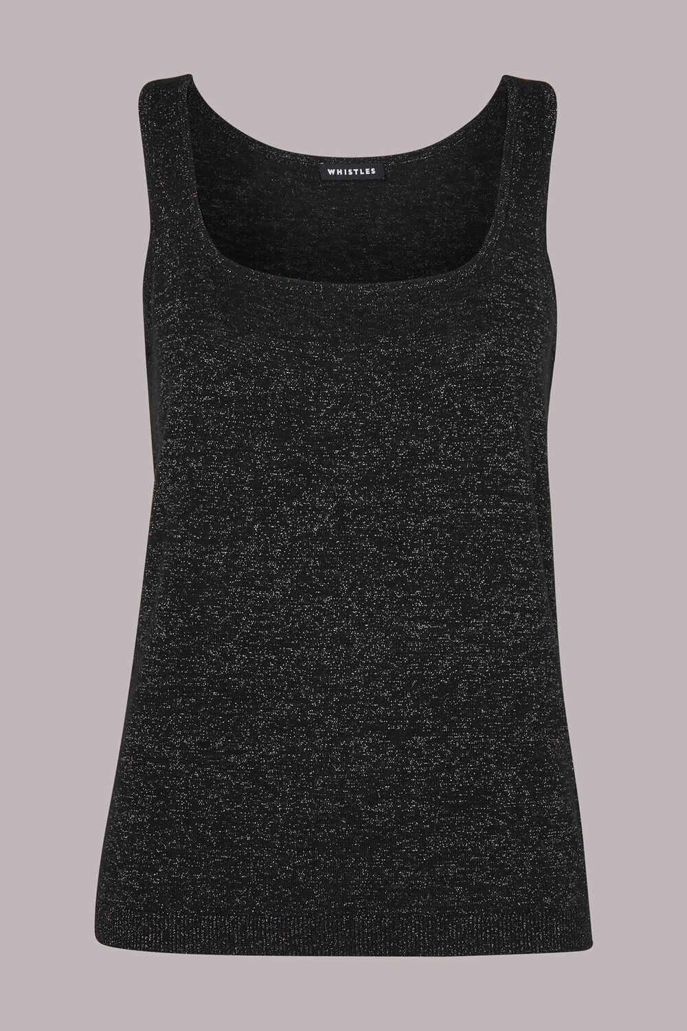 Sparkle Square Neck Knit