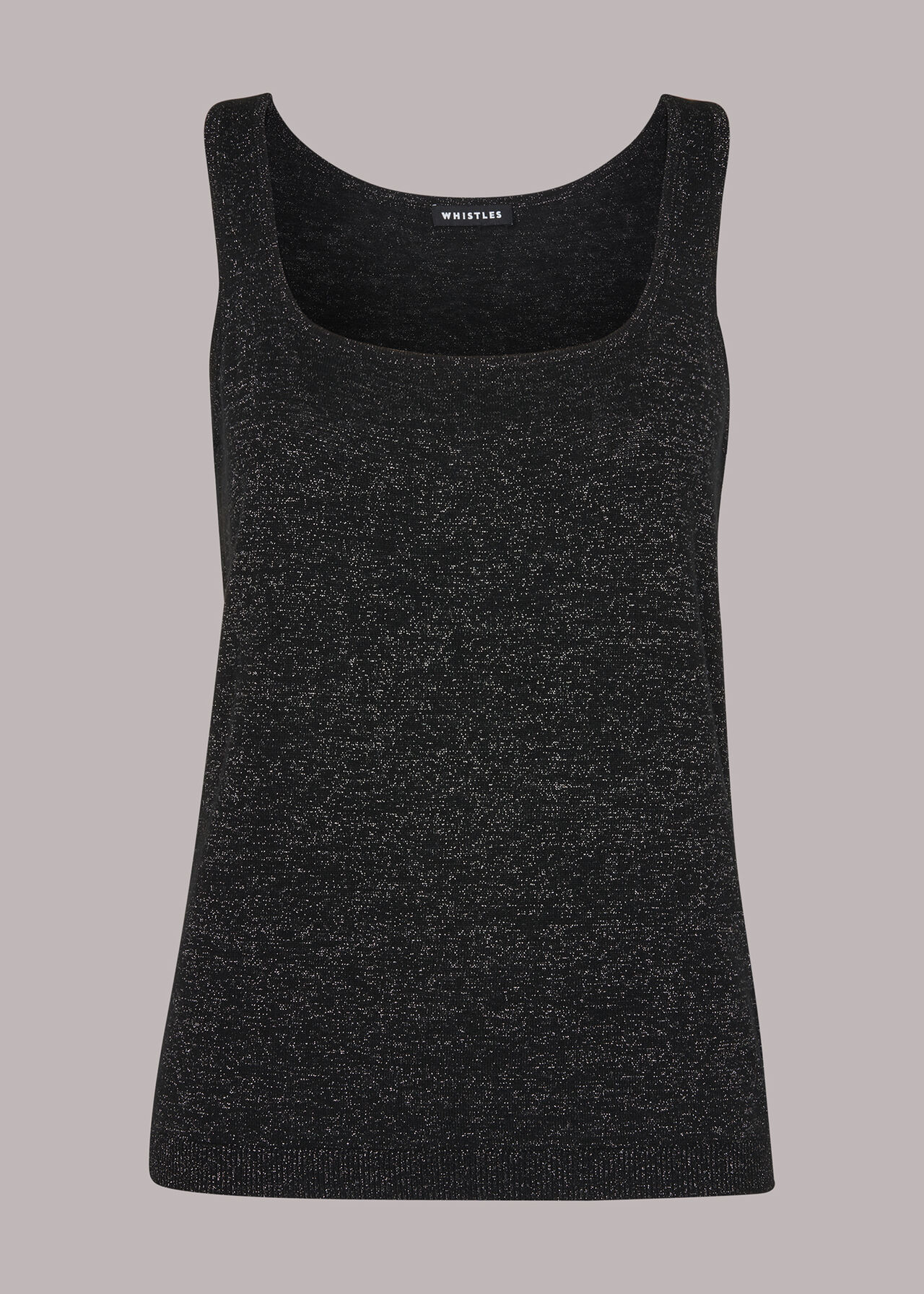 Sparkle Square Neck Knit
