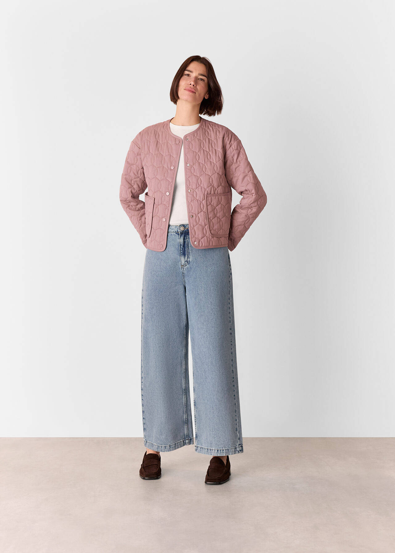 Maya Cotton Quilted Jacket