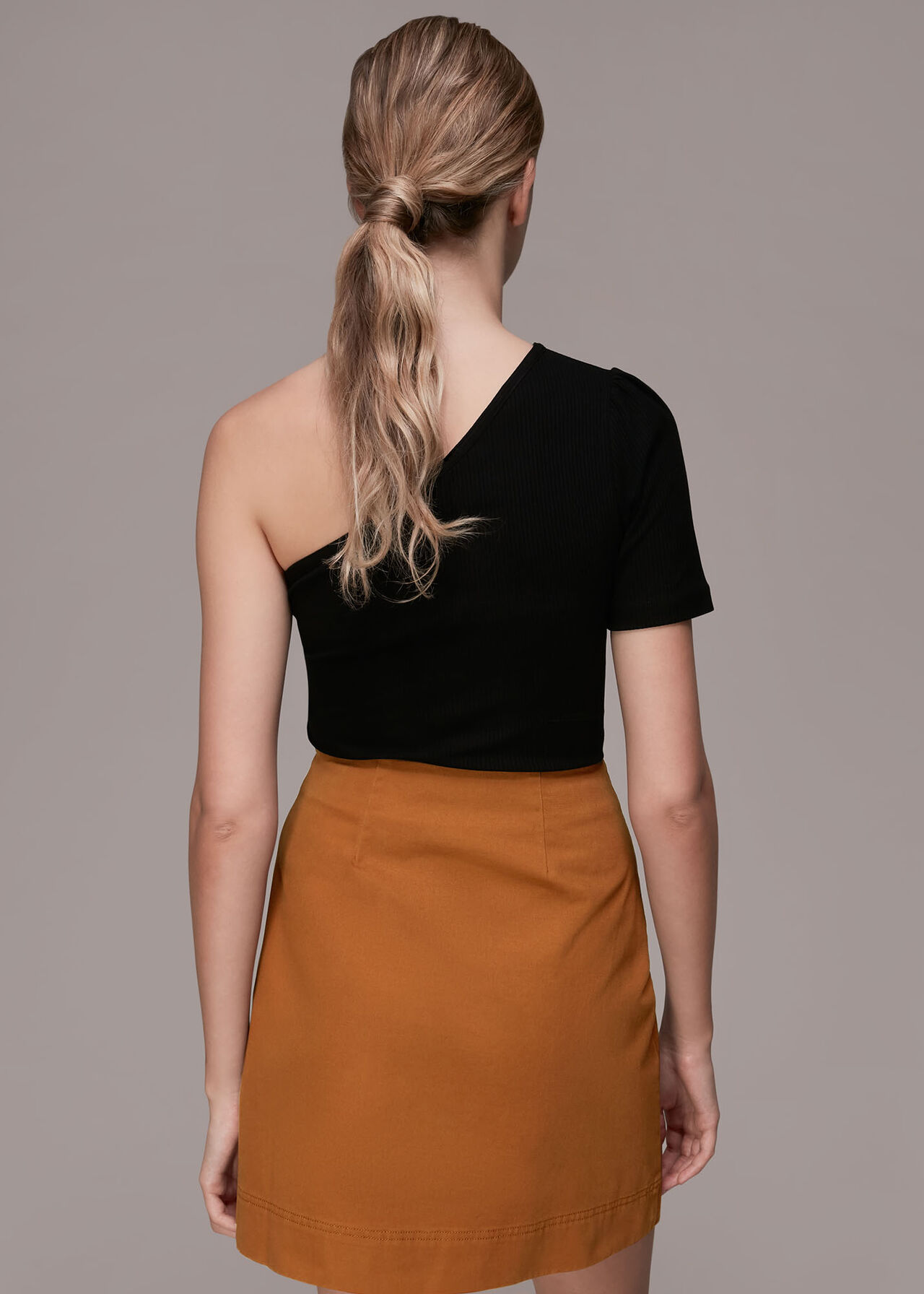 Piper Lace Front Mini Skirt