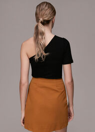 Piper Lace Front Mini Skirt