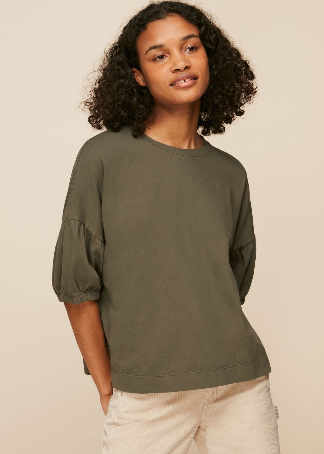 Oversized Sleeve Tee