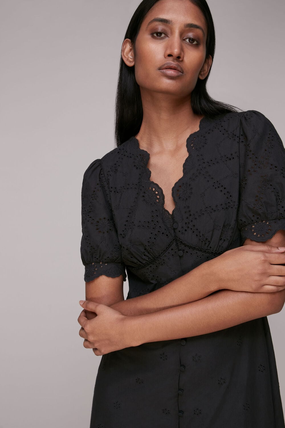 Carolyn Broderie Dress