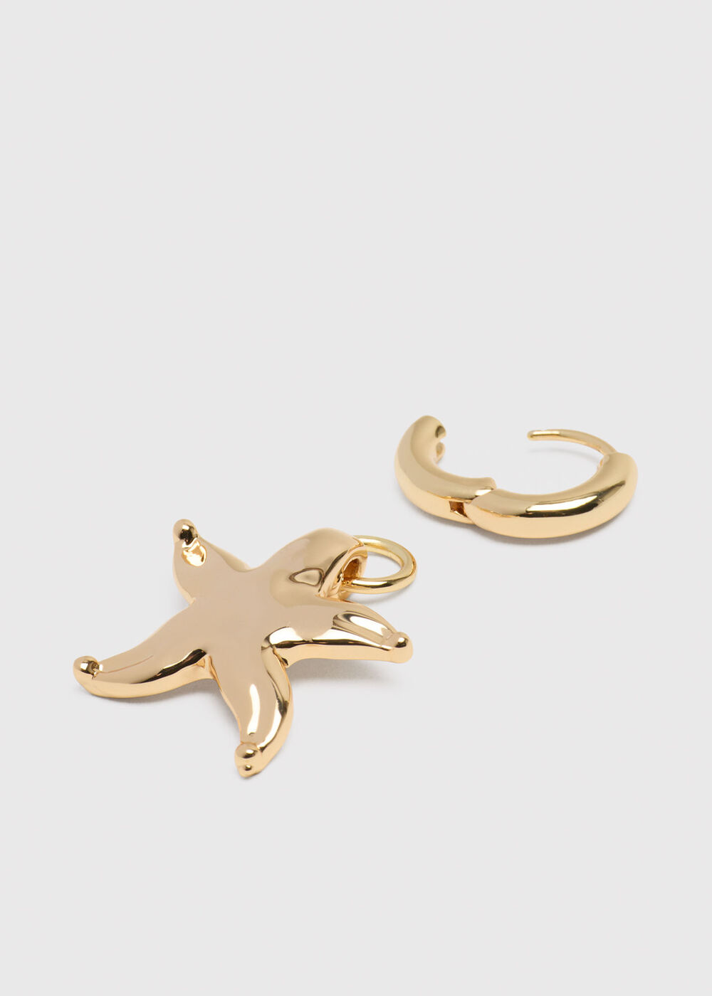 Starfish Hoop Earring