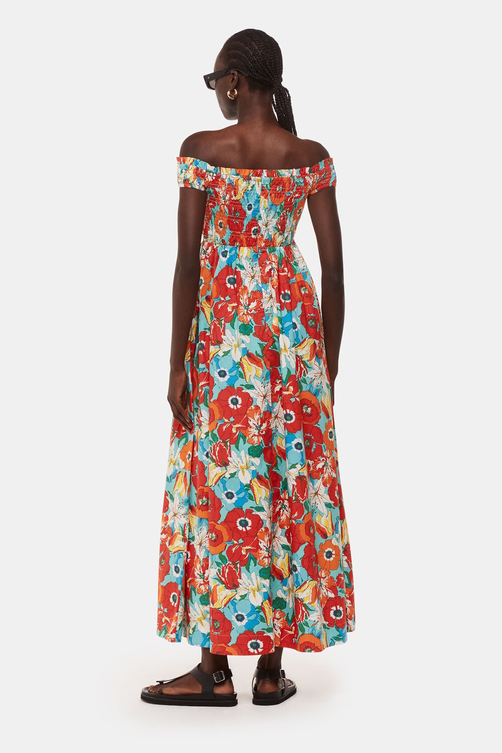 Blossom Tulips Bardot Dress