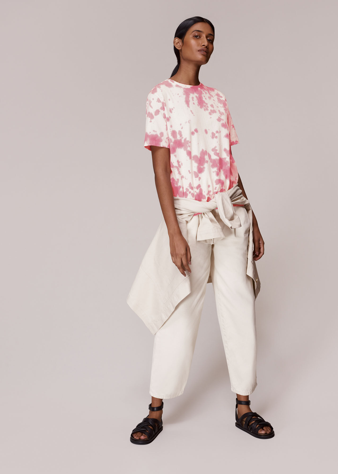 Pink Tatum Tie Dye TShirt WHISTLES Whistles