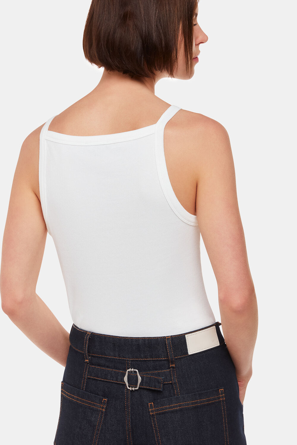 Straight Neck Vest