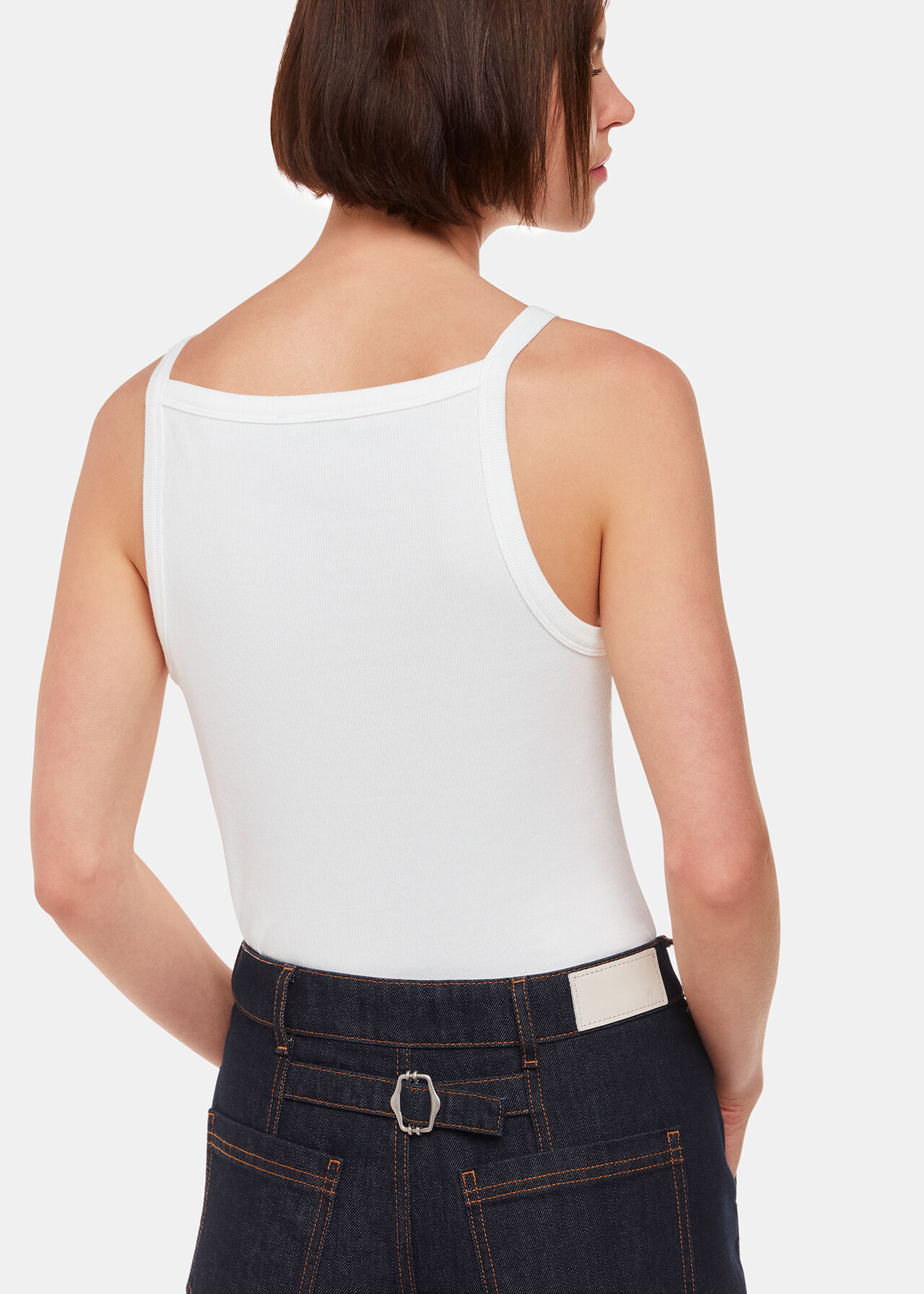 Straight Neck Vest