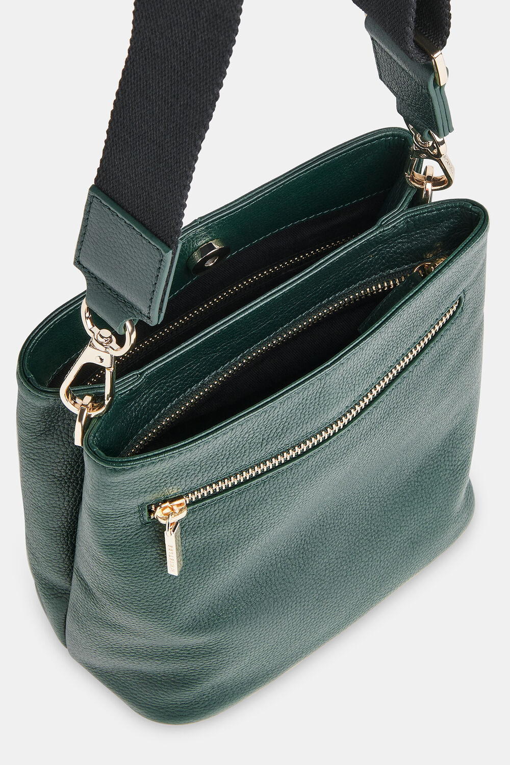 Dark Green Dion Bucket Bag