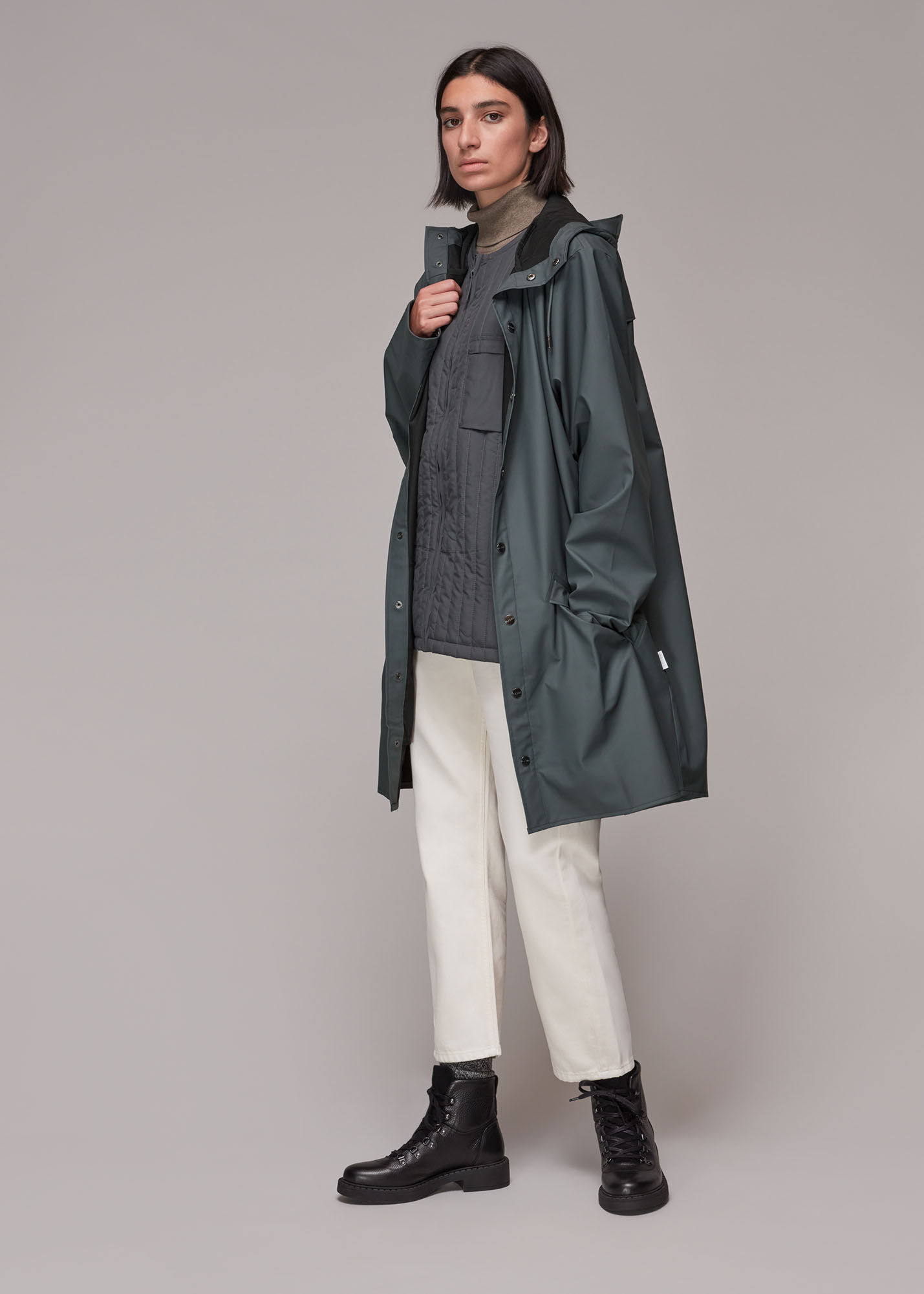 Rain long coat cheap