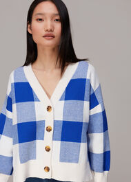 Suki Checked Cardigan