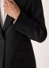 Single Breasted Wool Blazer