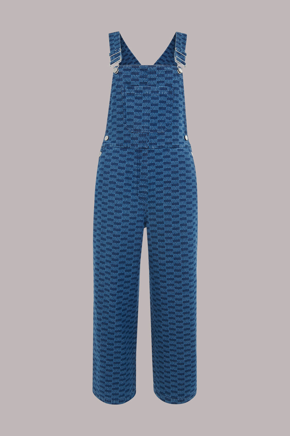 Tangle Check Denim Dungaree