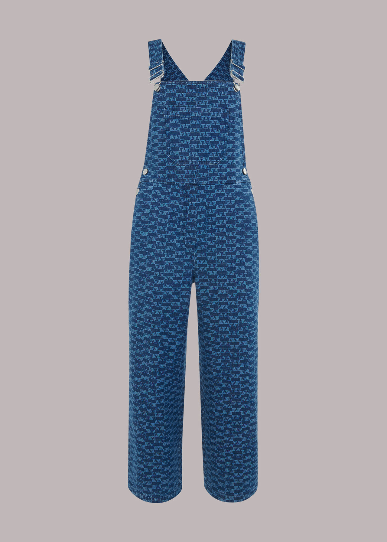 Tangle Check Denim Dungaree