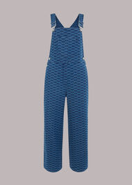 Tangle Check Denim Dungaree