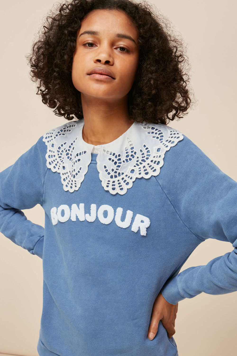 Bonjour Logo Sweatshirt