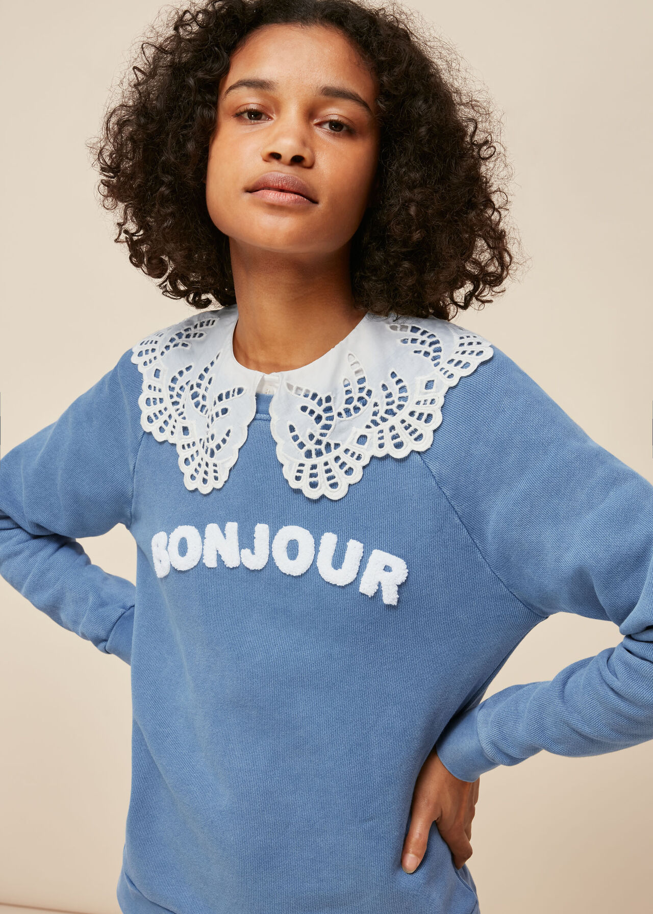 Bonjour Logo Sweatshirt