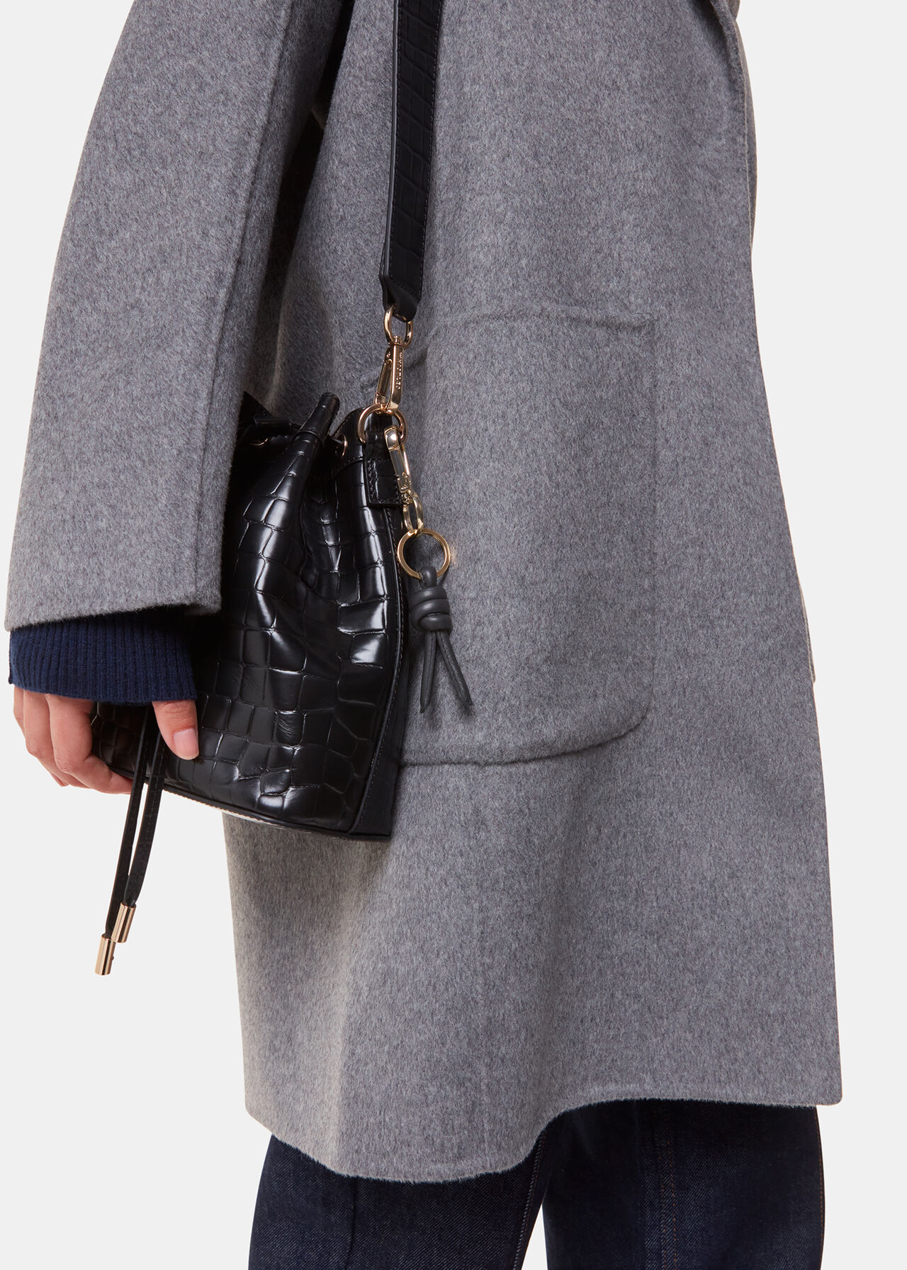 Leather Knotted Keyring