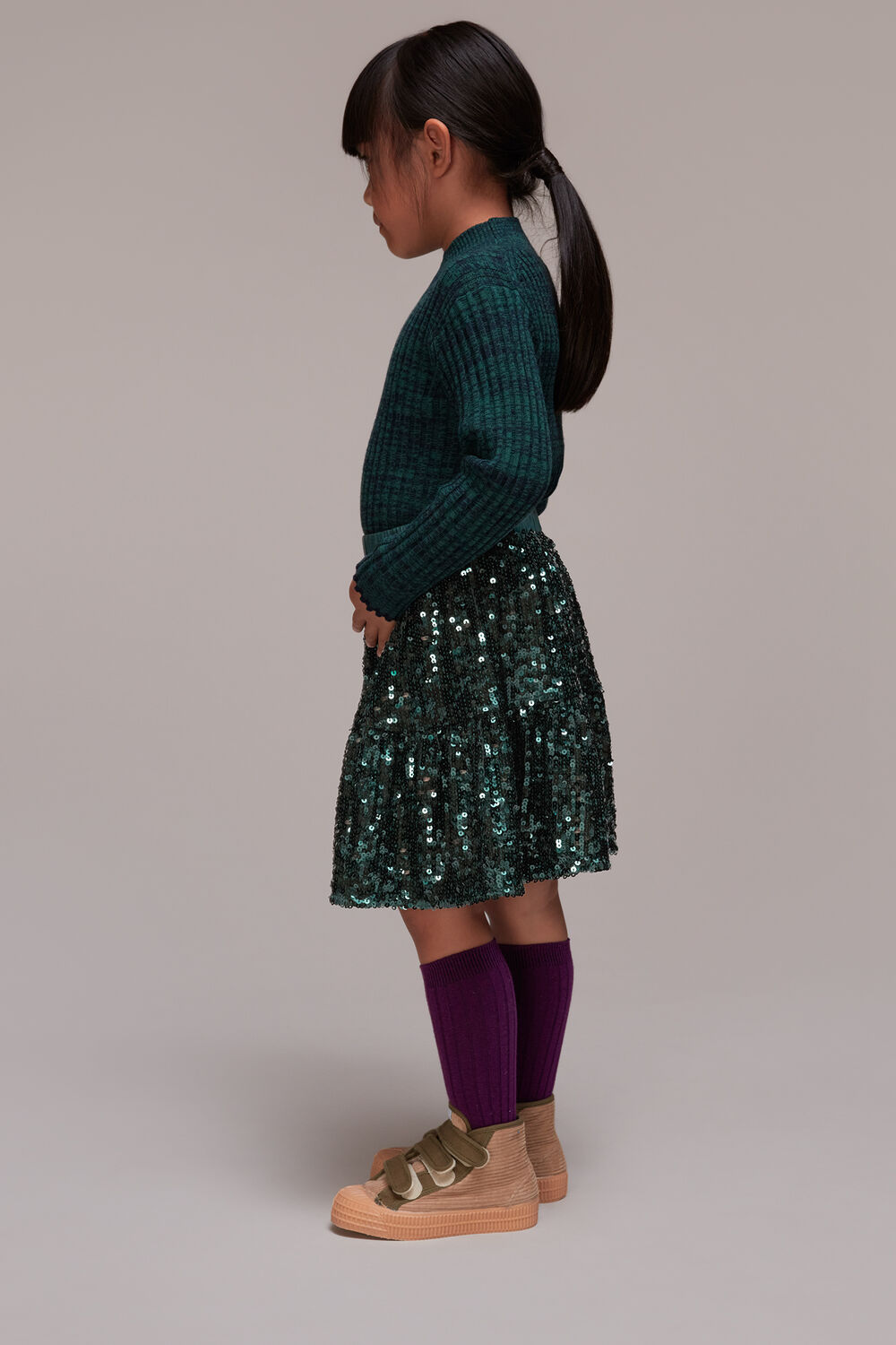 Isadora Sequin Skirt