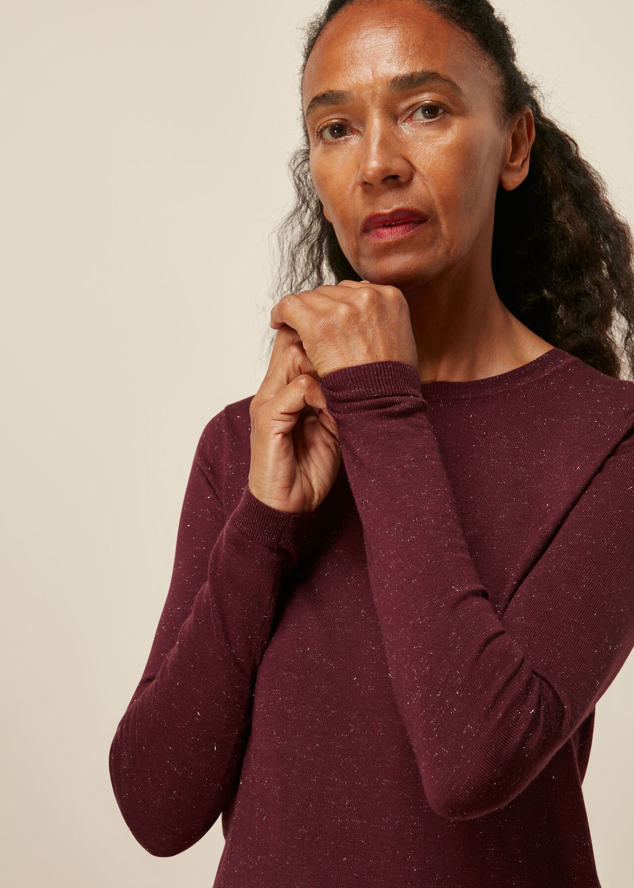 Annie Sparkle Knit
