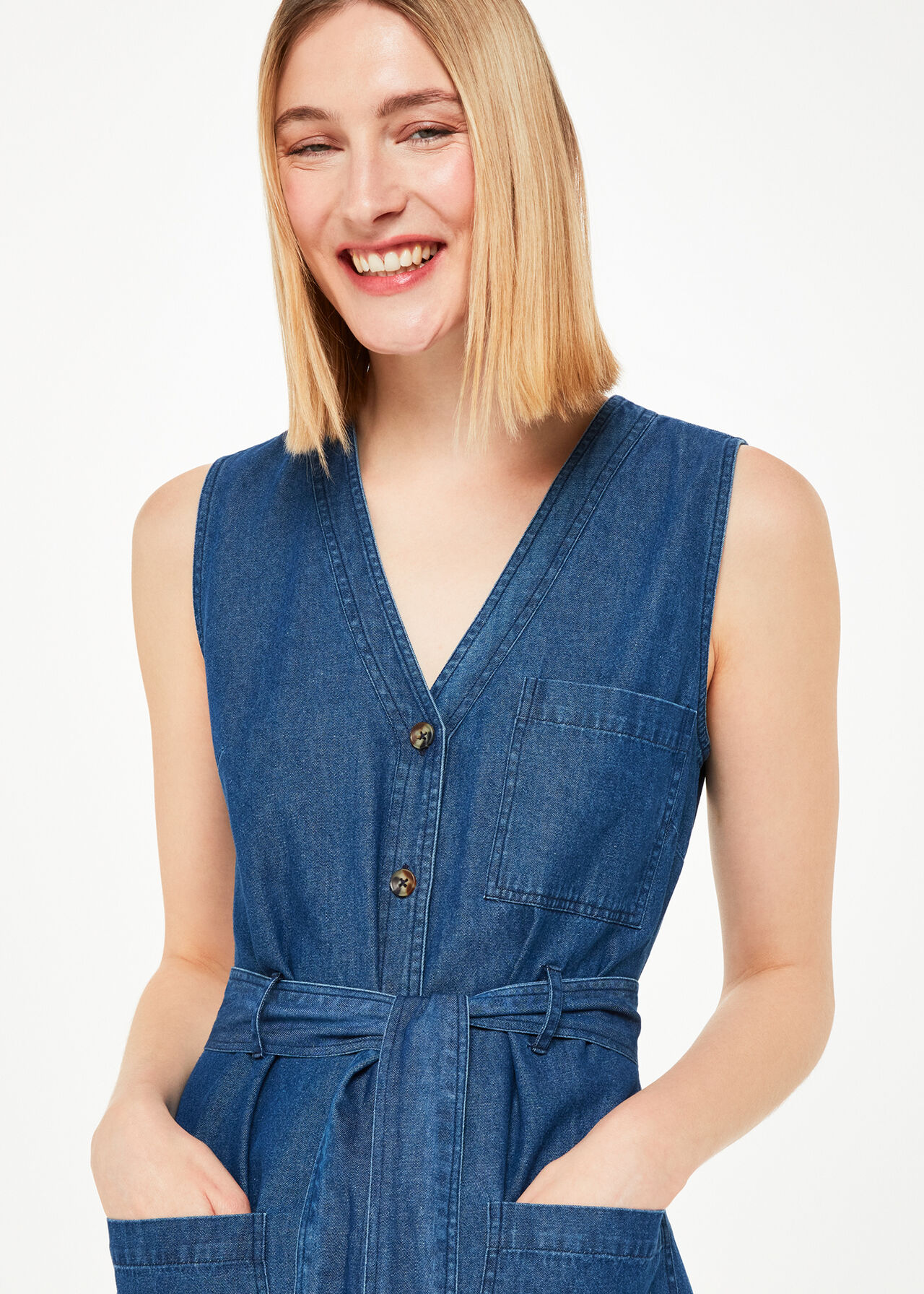 Cody Chambray Dress