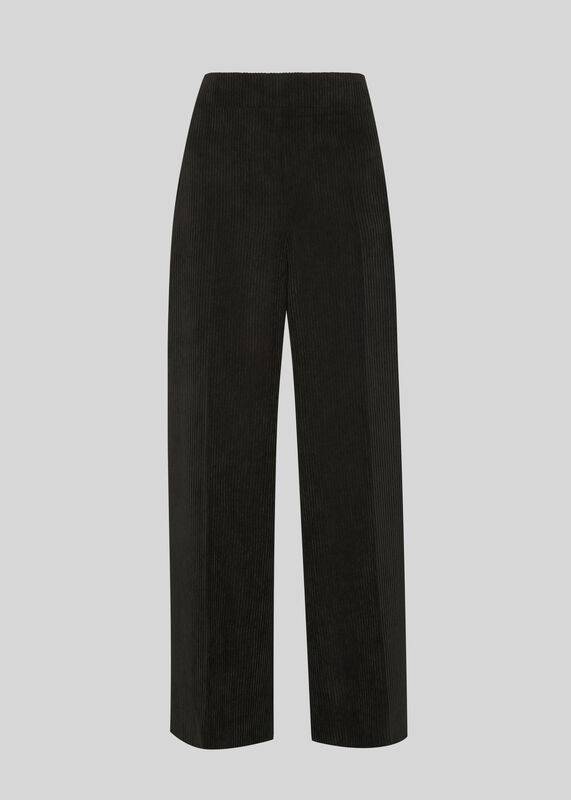 Cord Flat Front Trouser