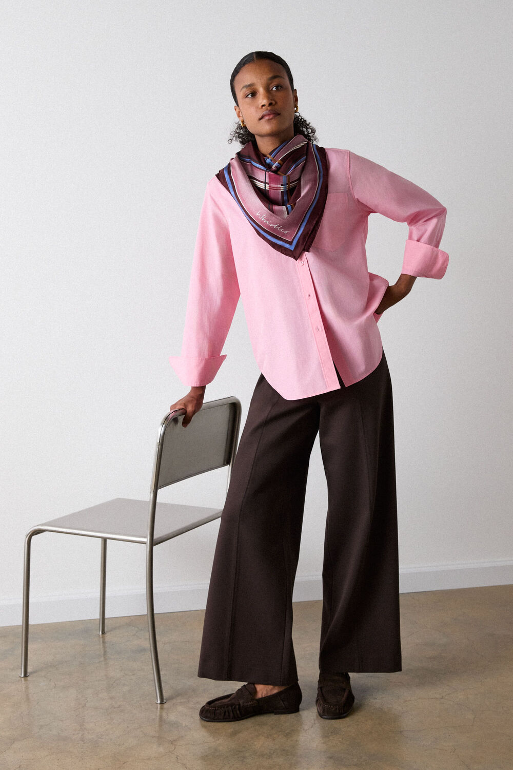 Relaxed Fit Cotton Shirt