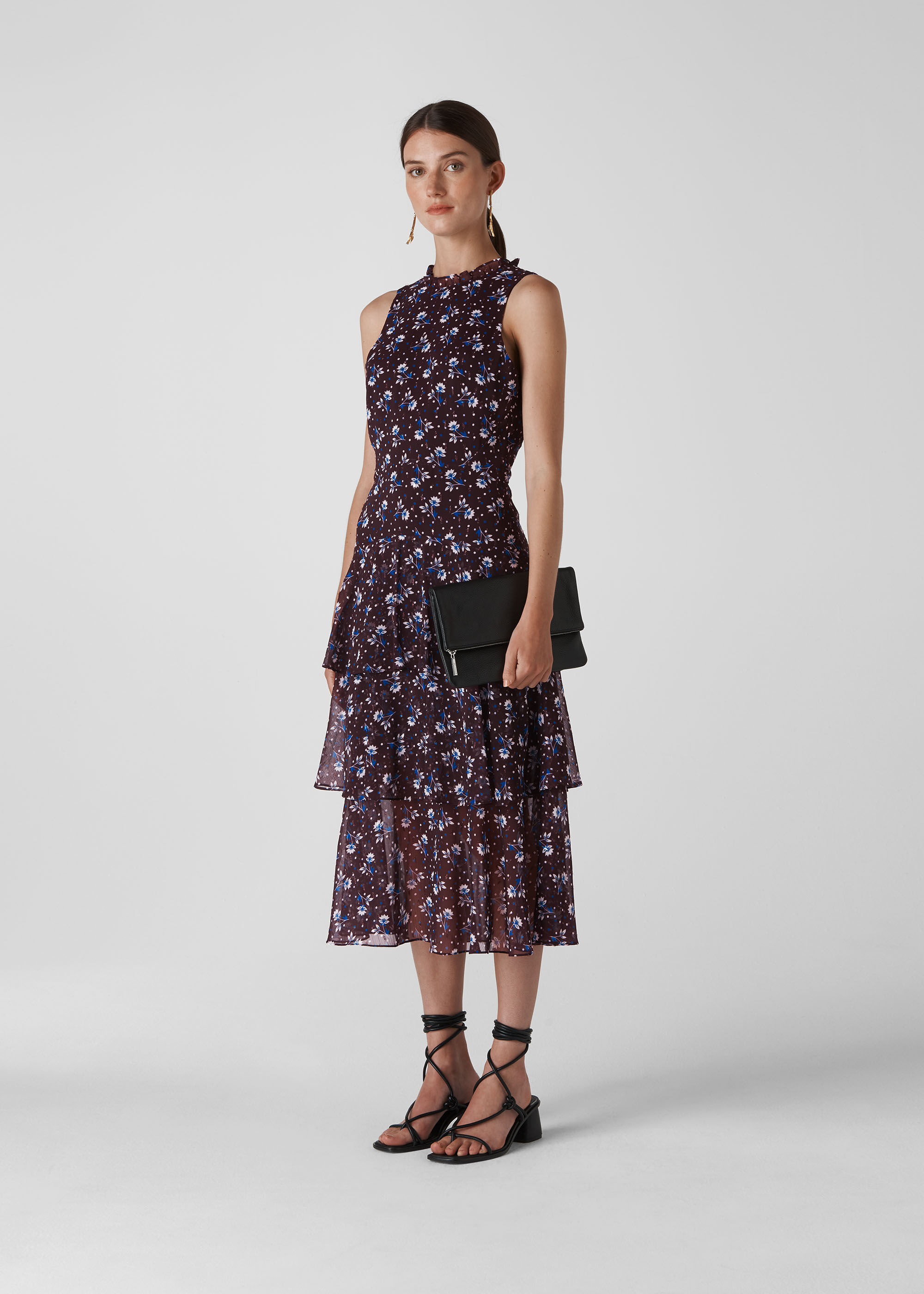 Tiered cheap dress uk