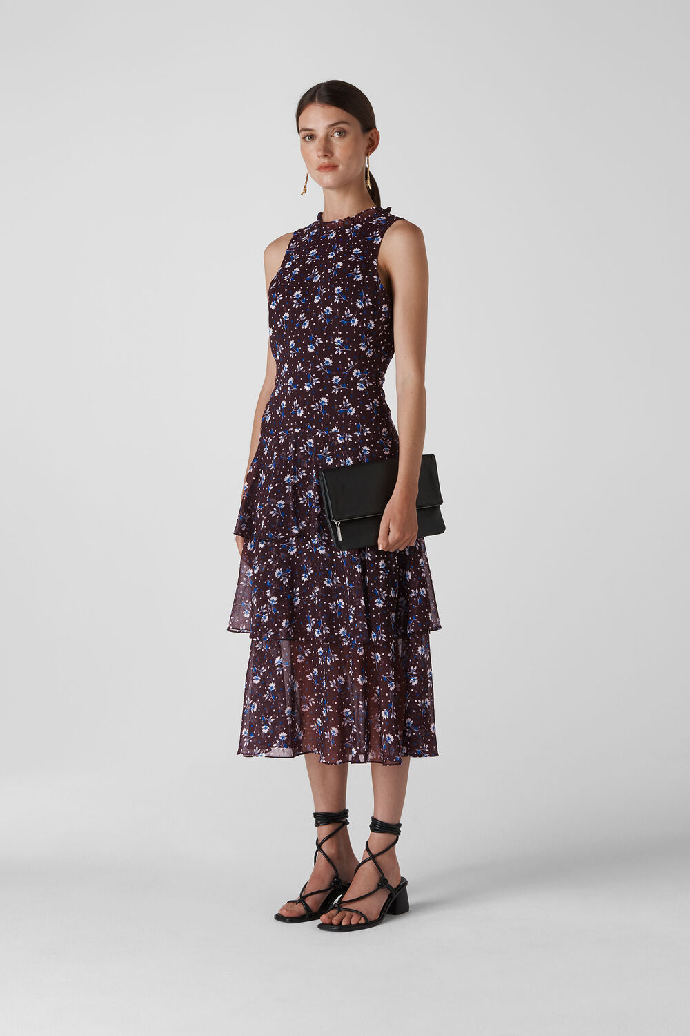 Tiered Dress Multicolour