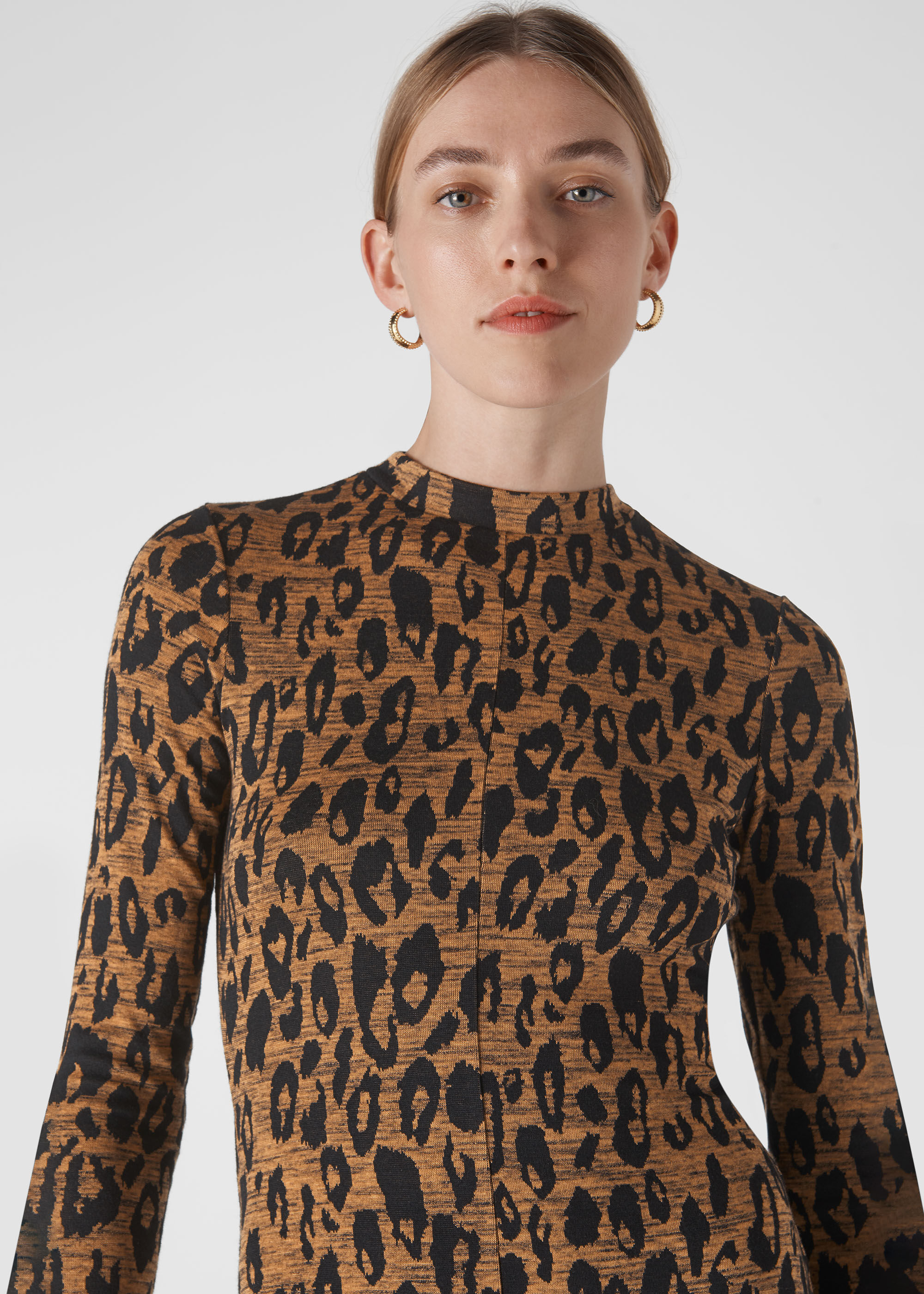 Whistles animal jersey dress hot sale