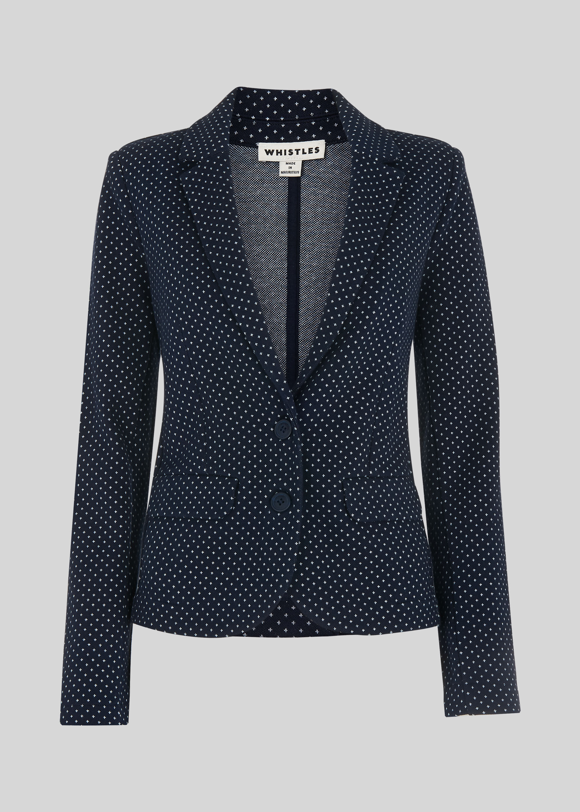 Whistles navy jacket on sale